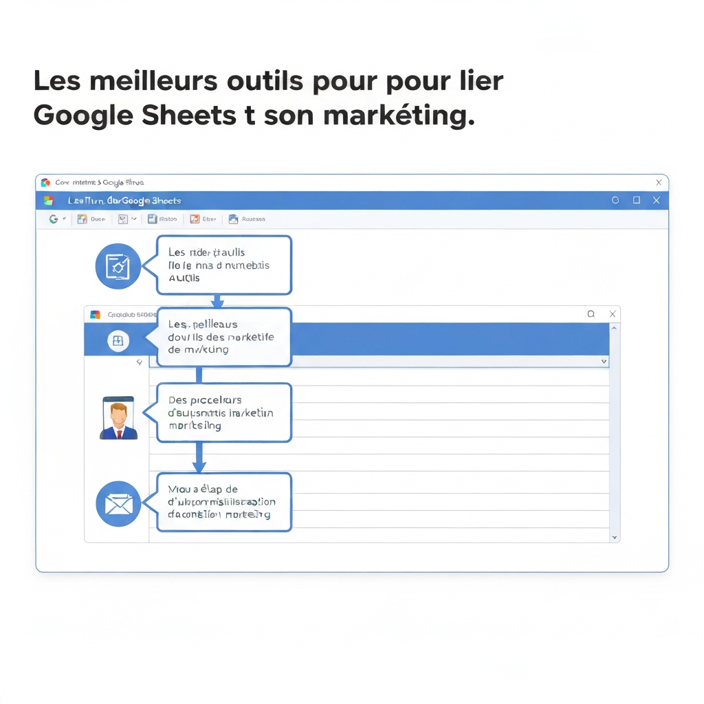 Les meilleurs outils pour lier Google Sheets et son marketing.