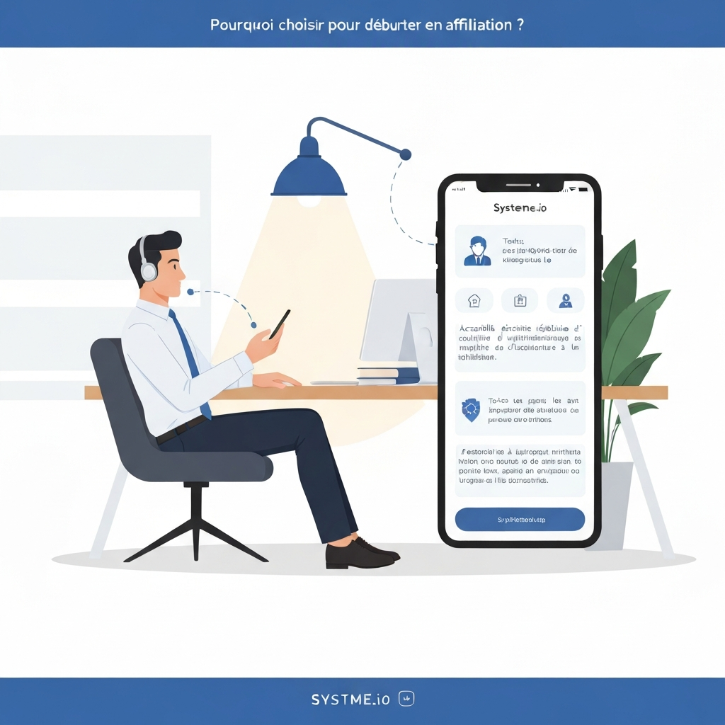 Pourquoi choisir Systeme.io pour débuter en affiliation ?