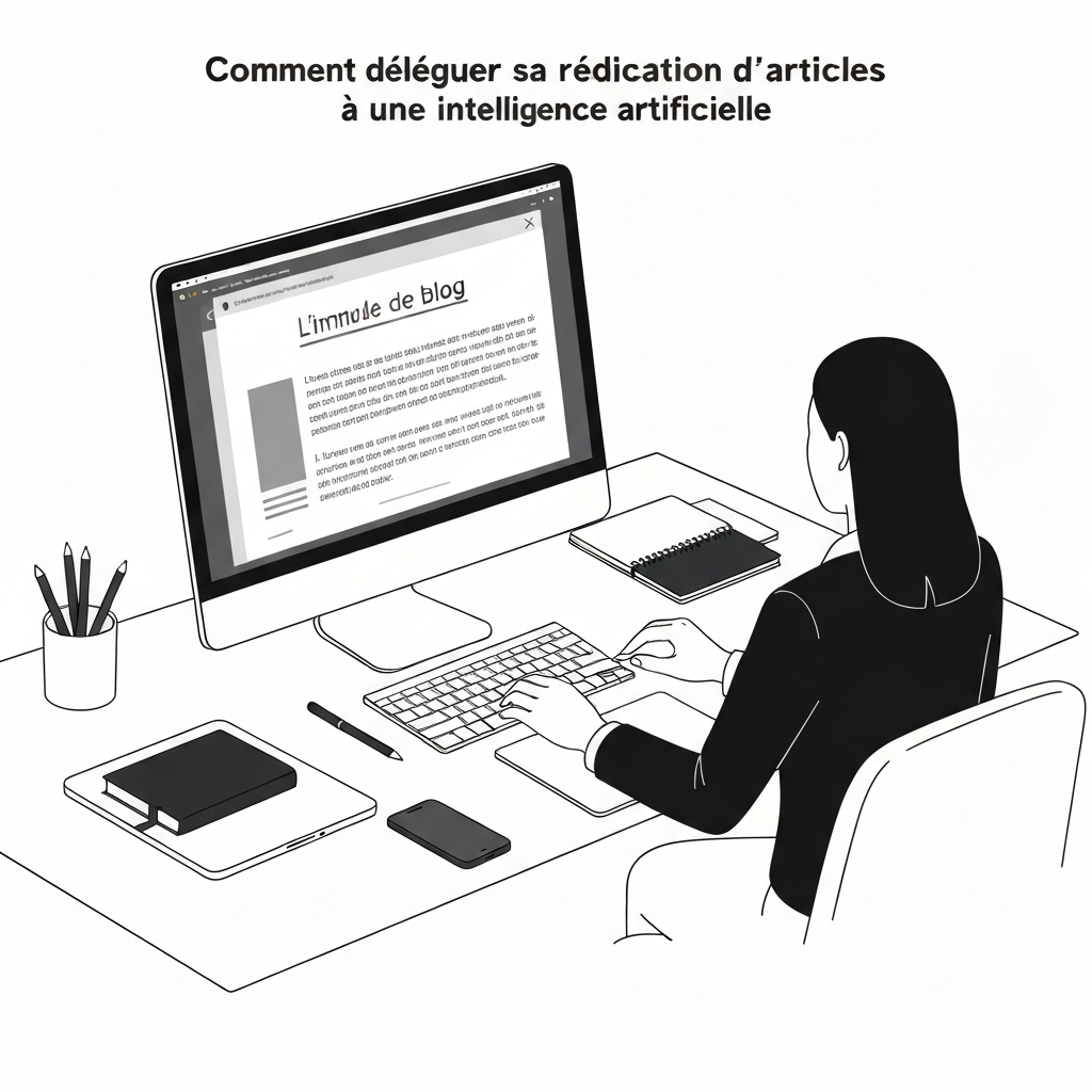 Comment déléguer sa rédaction d&rsquo;articles à une intelligence artificielle.