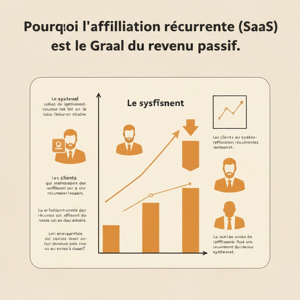 Pourquoi l&rsquo;affiliation récurrente (SaaS) est le Graal du revenu passif.