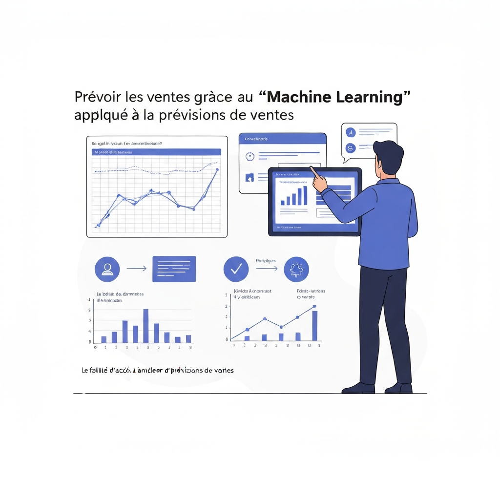Prédire les ventes grâce au « Machine Learning » accessible.