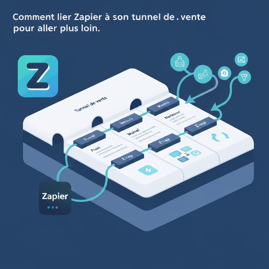 Comment lier Zapier à son tunnel de vente pour aller plus loin.