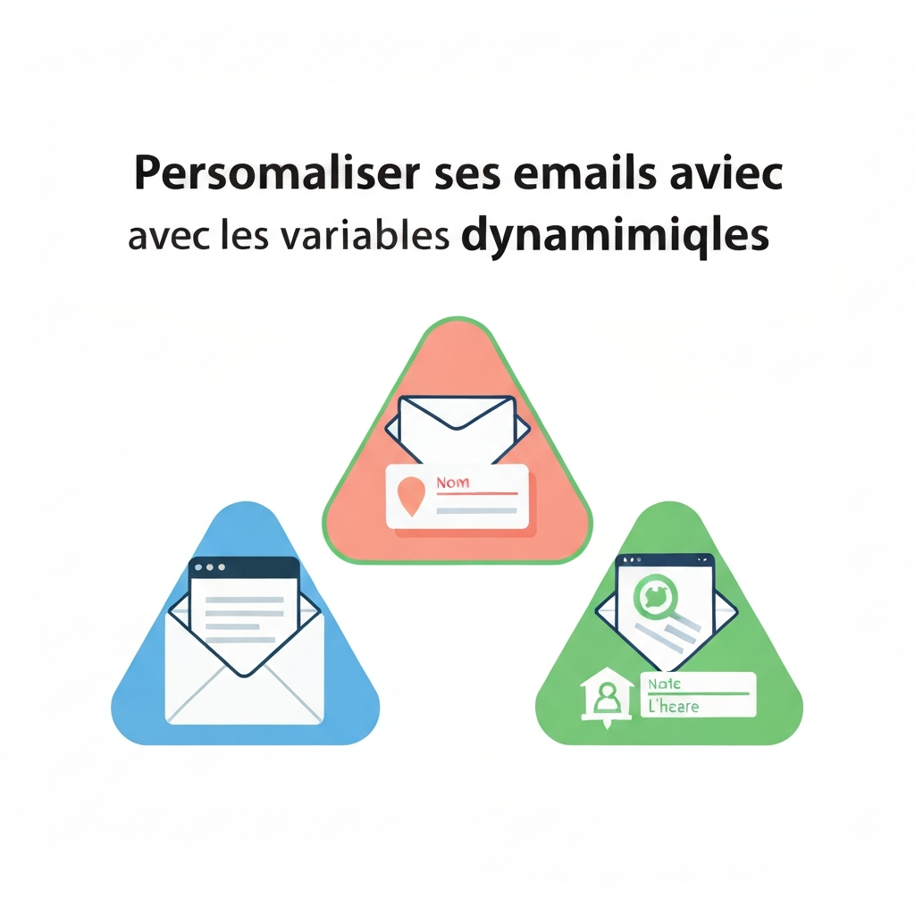 Personnaliser ses emails avec les variables dynamiques.