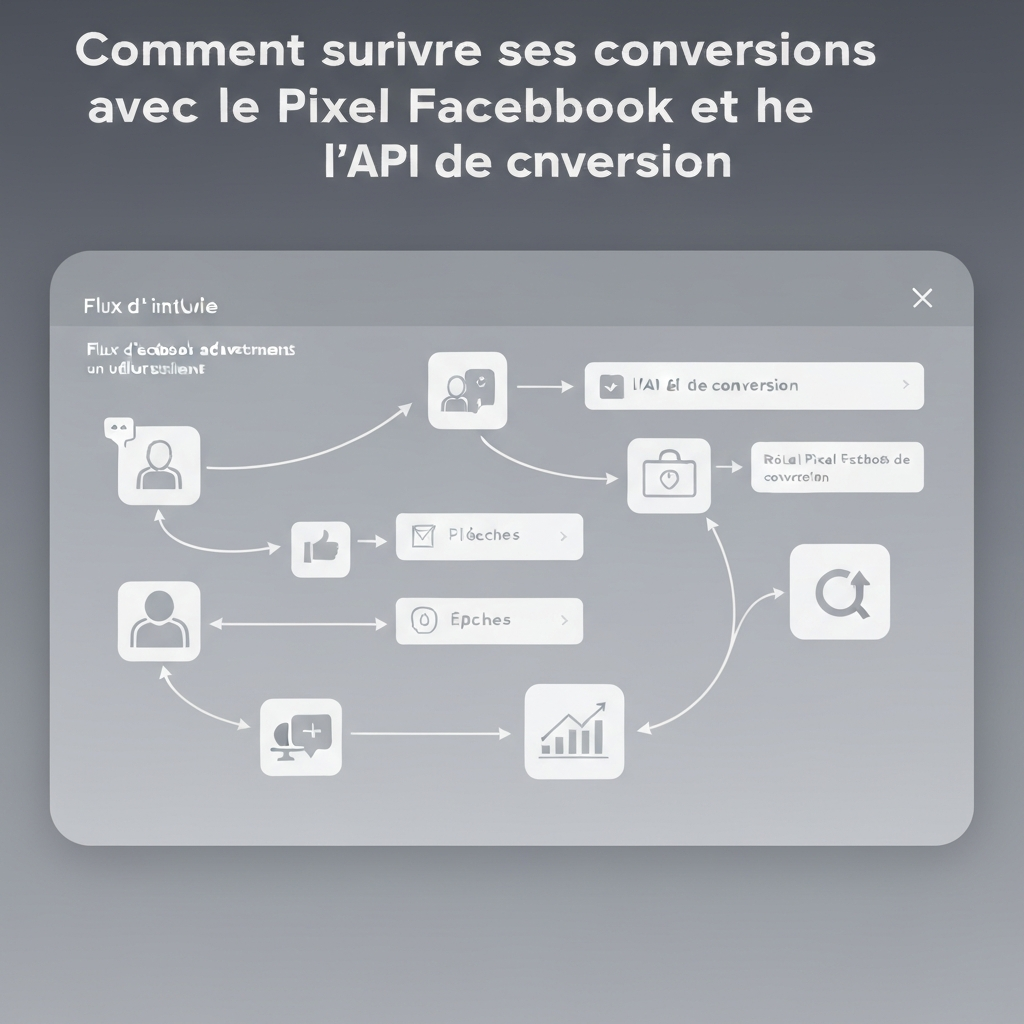 Comment suivre ses conversions avec le Pixel Facebook et l’API de conversion.