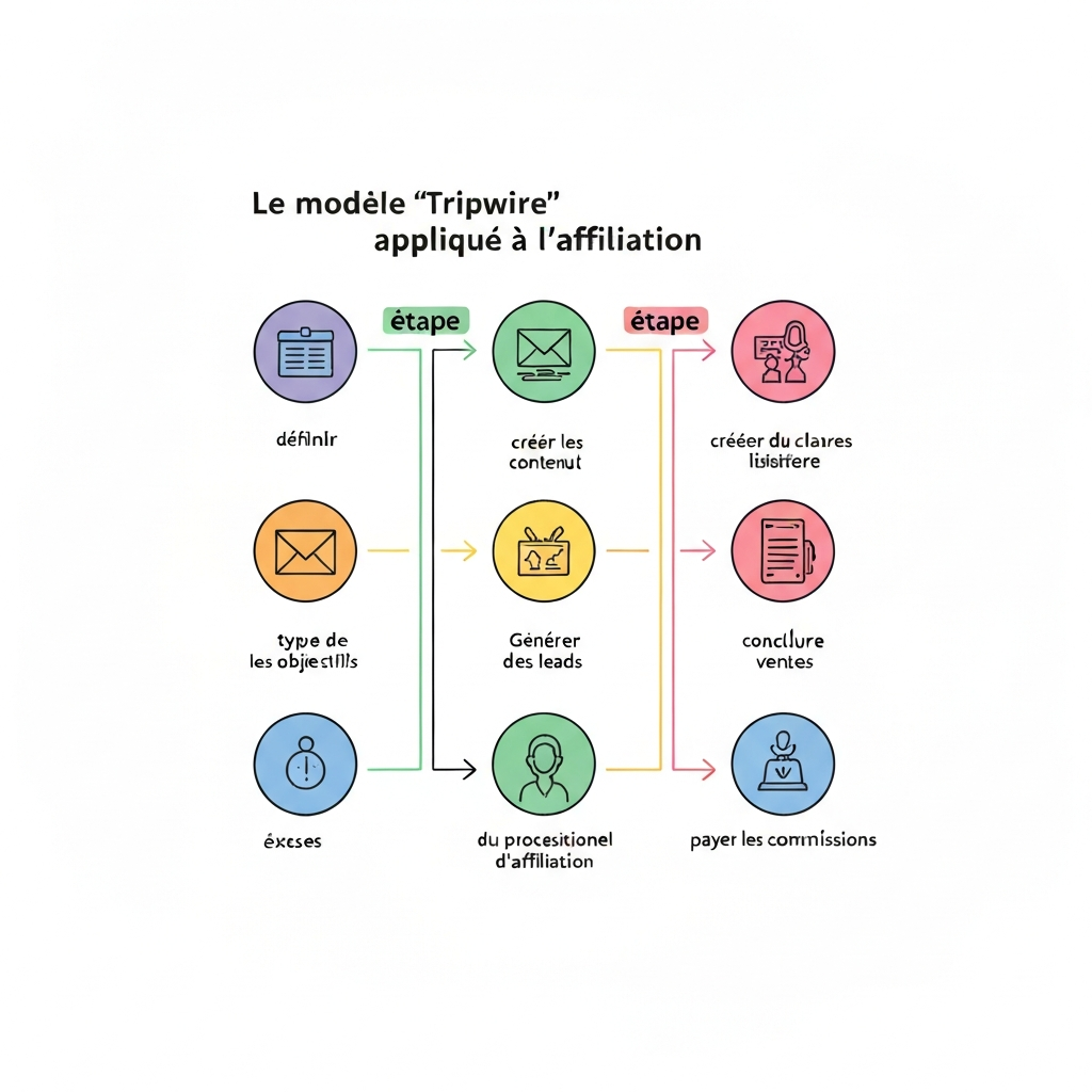 Le modèle « Tripwire » appliqué à l’affiliation.