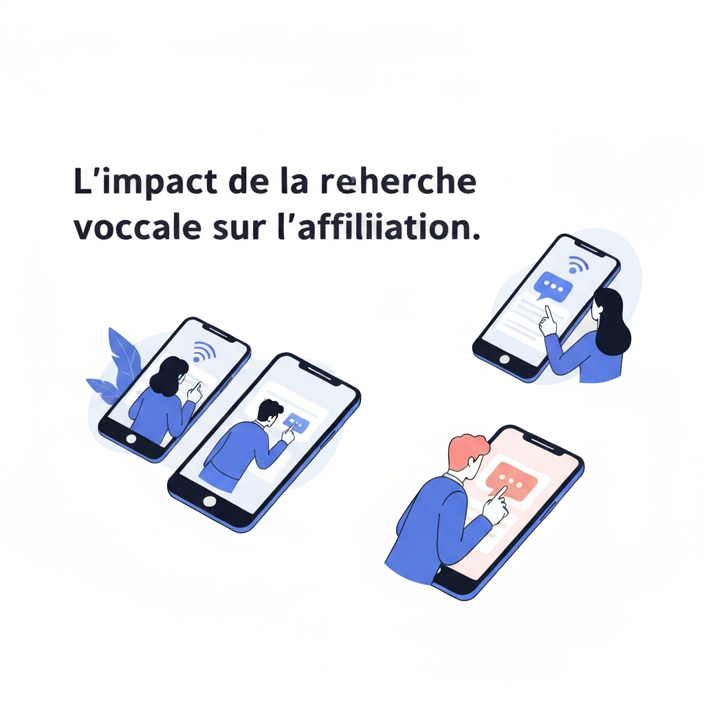L’impact de la recherche vocale sur l’affiliation.