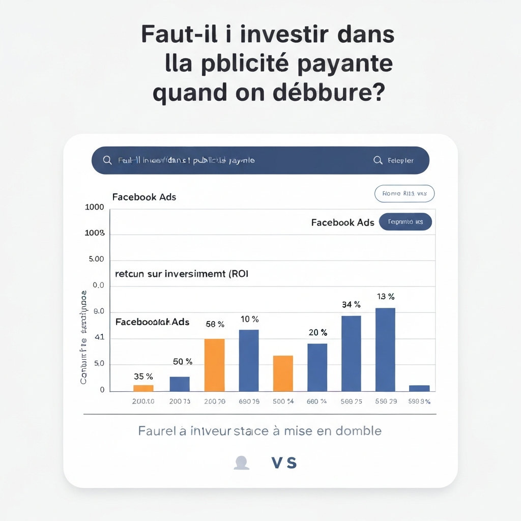 Faut-il investir dans la publicité payante quand on débute ?