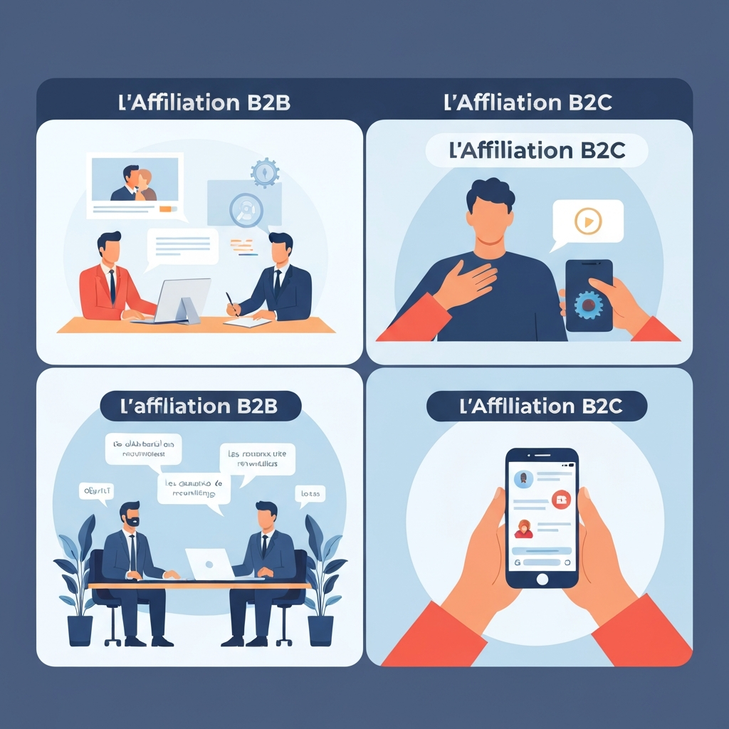 Affiliation B2B vs B2C : Quelles différences en 2026 ?