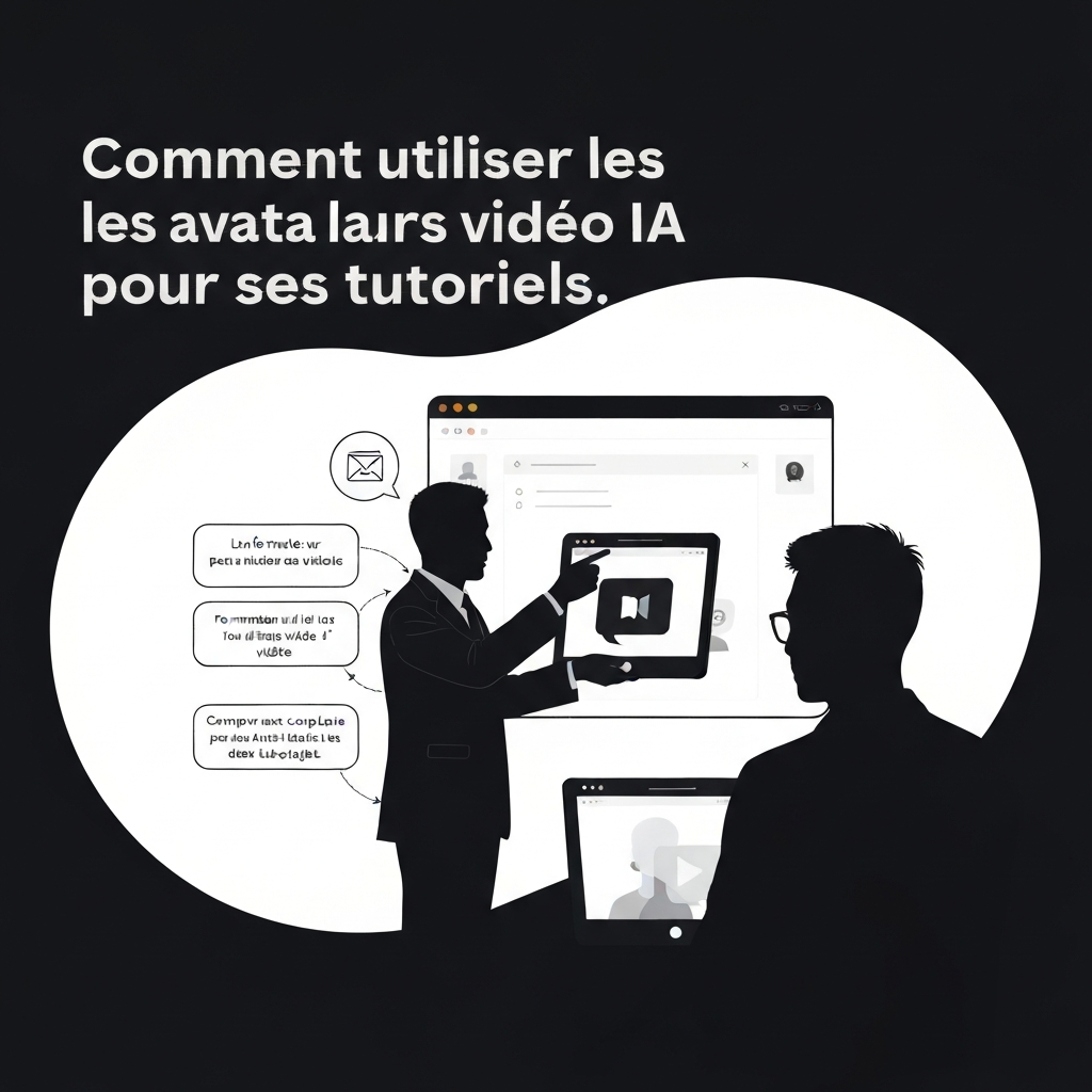 Comment utiliser les avatars vidéo IA pour ses tutoriels.