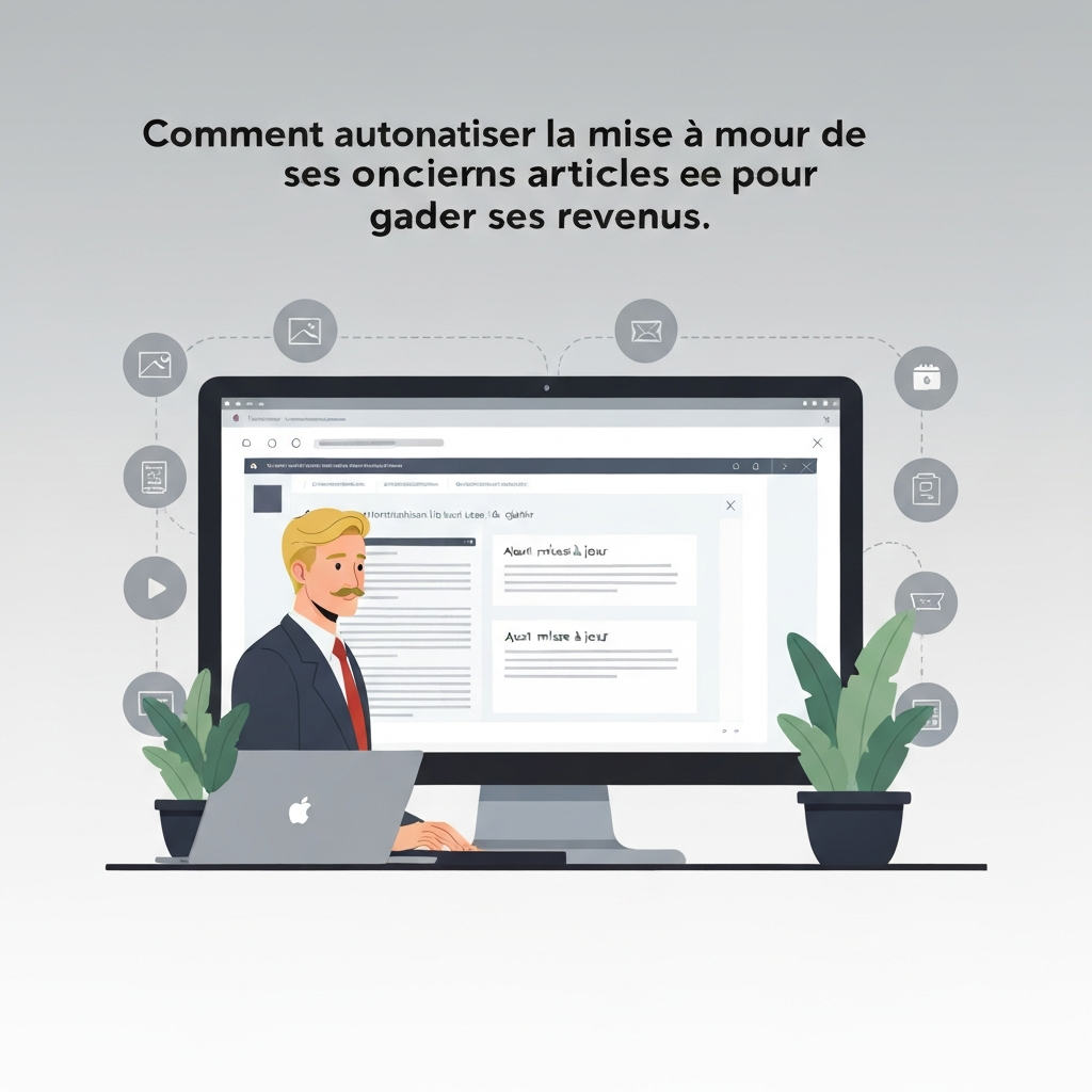 Comment automatiser la mise à jour de ses anciens articles pour garder ses revenus.
