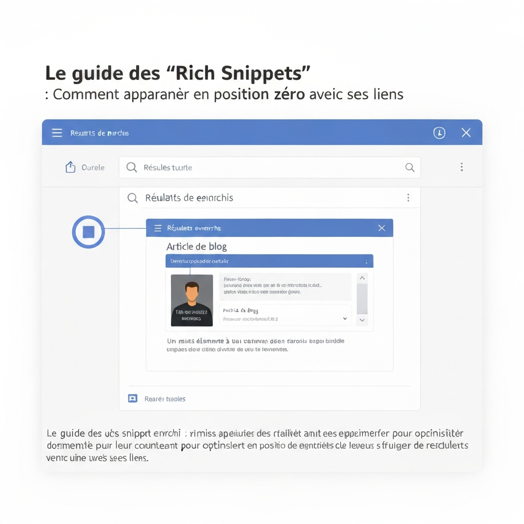 Le guide des « Rich Snippets » : Comment apparaître en position zéro avec ses liens.