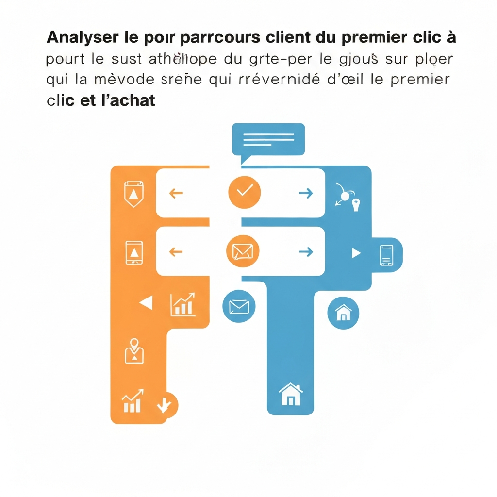 La méthode pour analyser le parcours client entre le premier clic et l’achat.