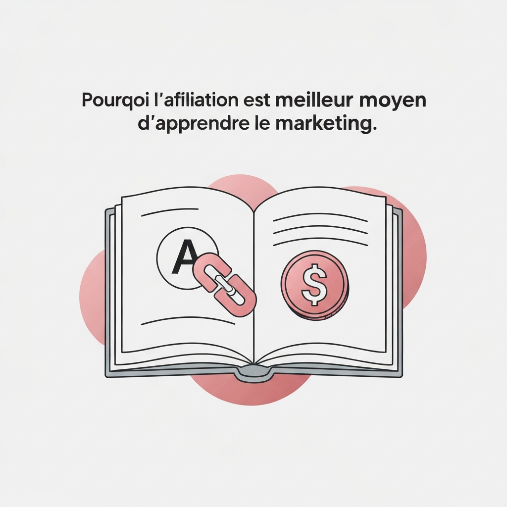 Pourquoi l’affiliation est le meilleur moyen d’apprendre le marketing.