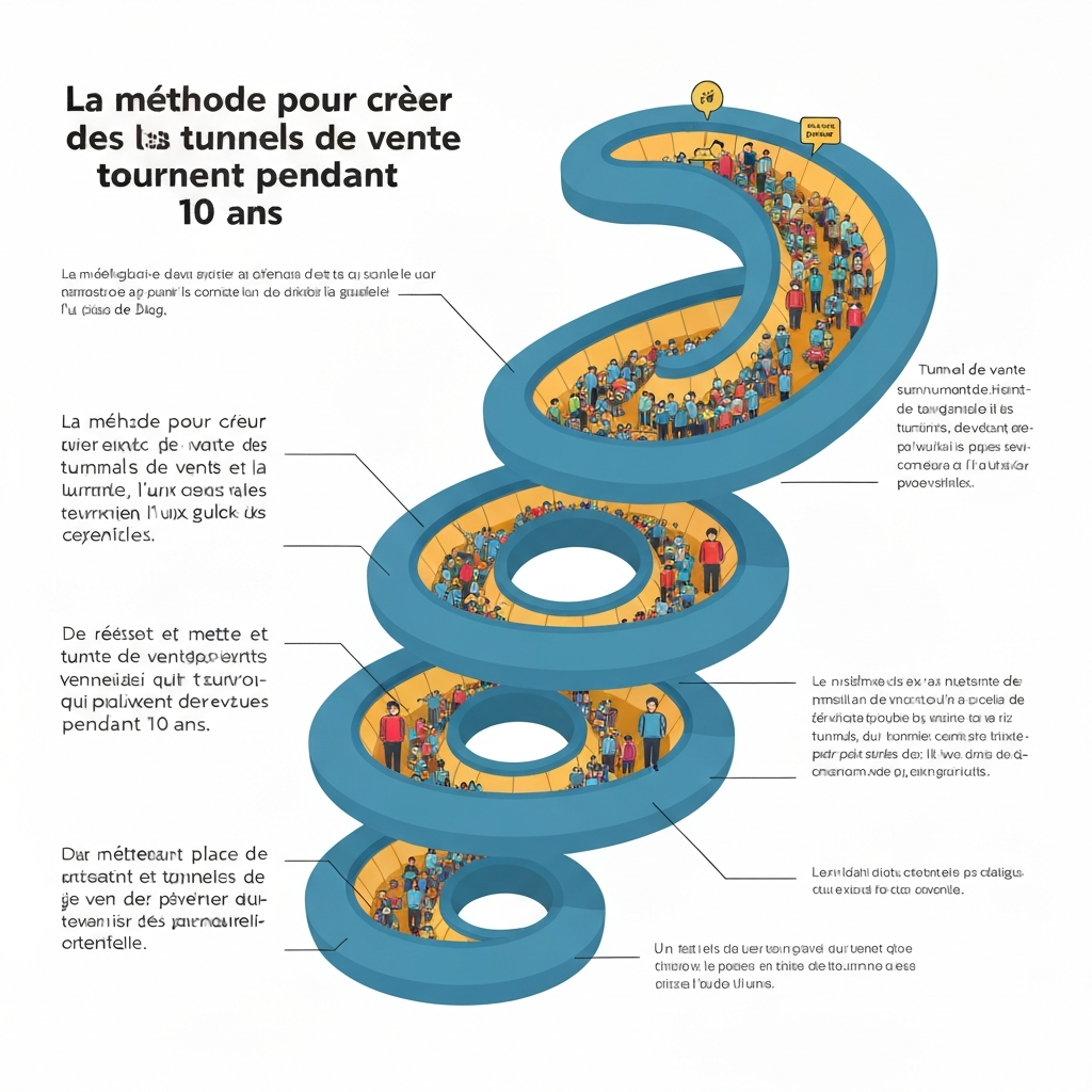 La méthode pour créer des tunnels de vente qui tournent pendant 10 ans.