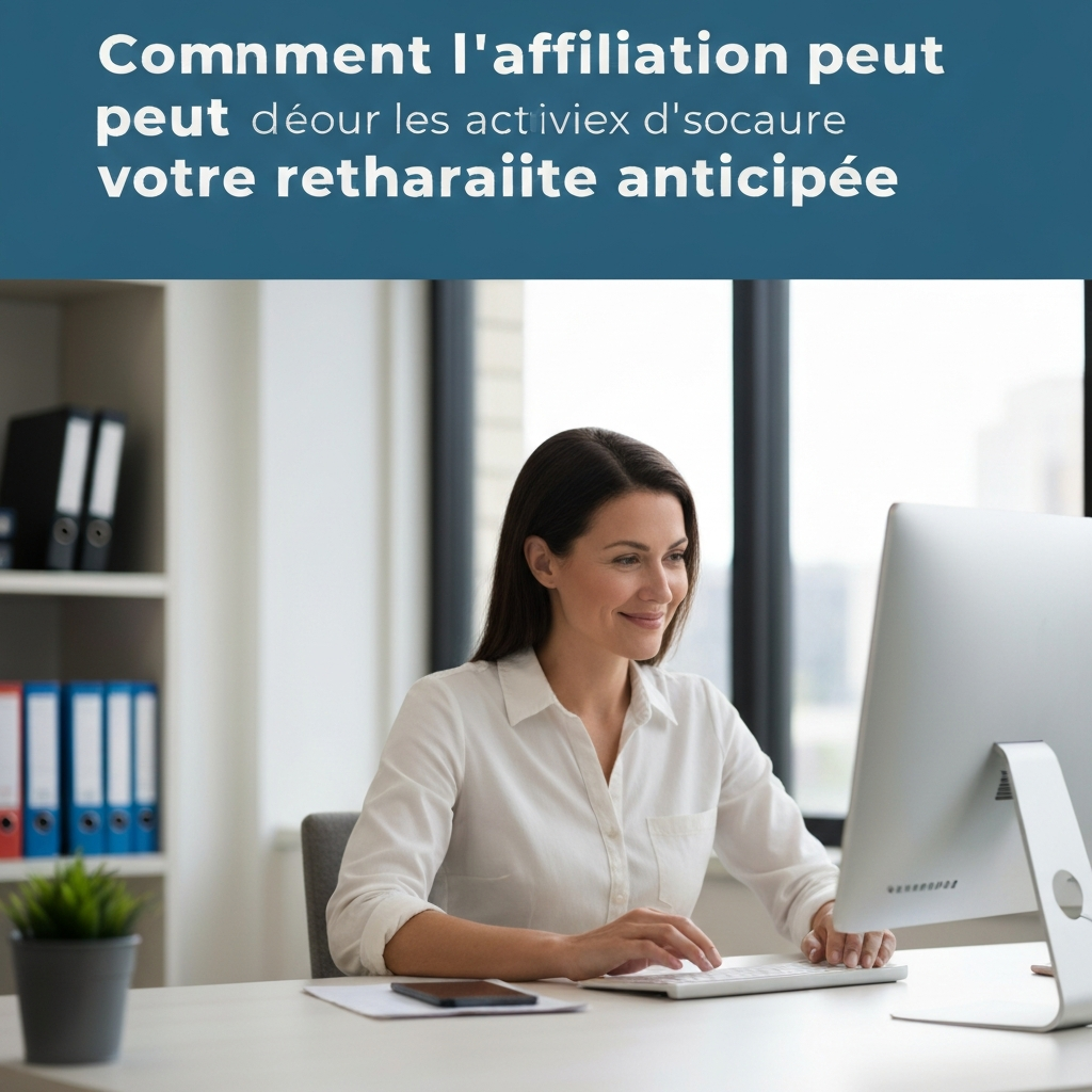 Comment l’affiliation peut devenir votre retraite anticipée.