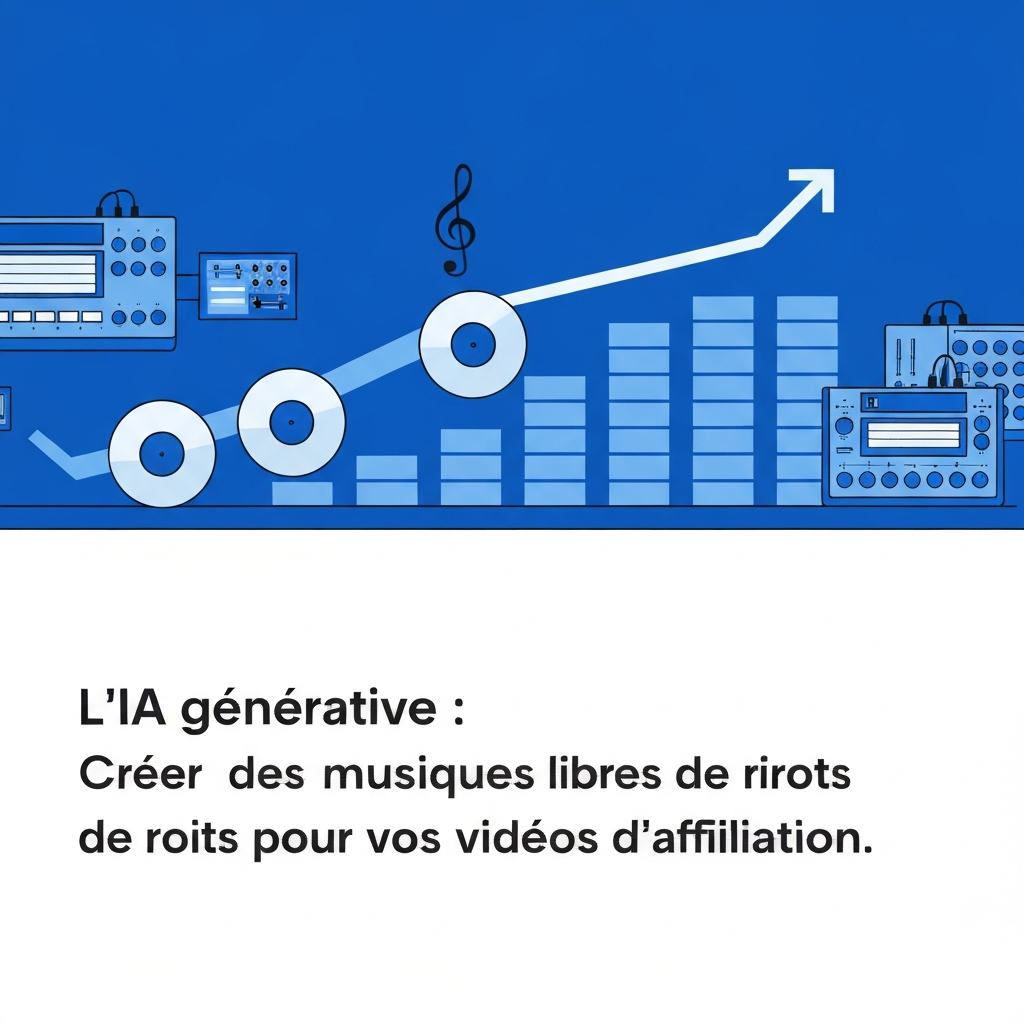L’IA générative : Créer des musiques libres de droits pour vos vidéos d’affiliation.