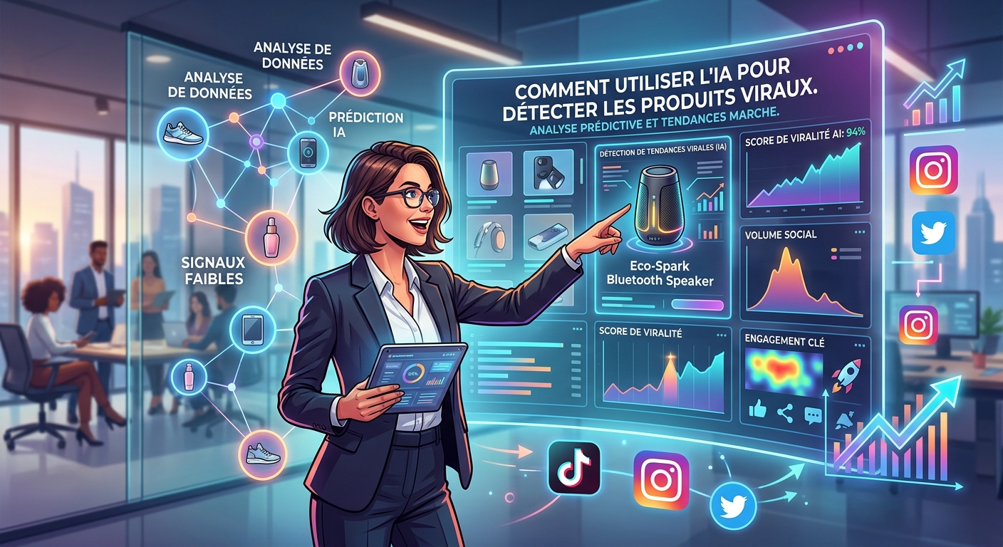 Comment utiliser l’IA pour détecter les produits qui vont devenir viraux.