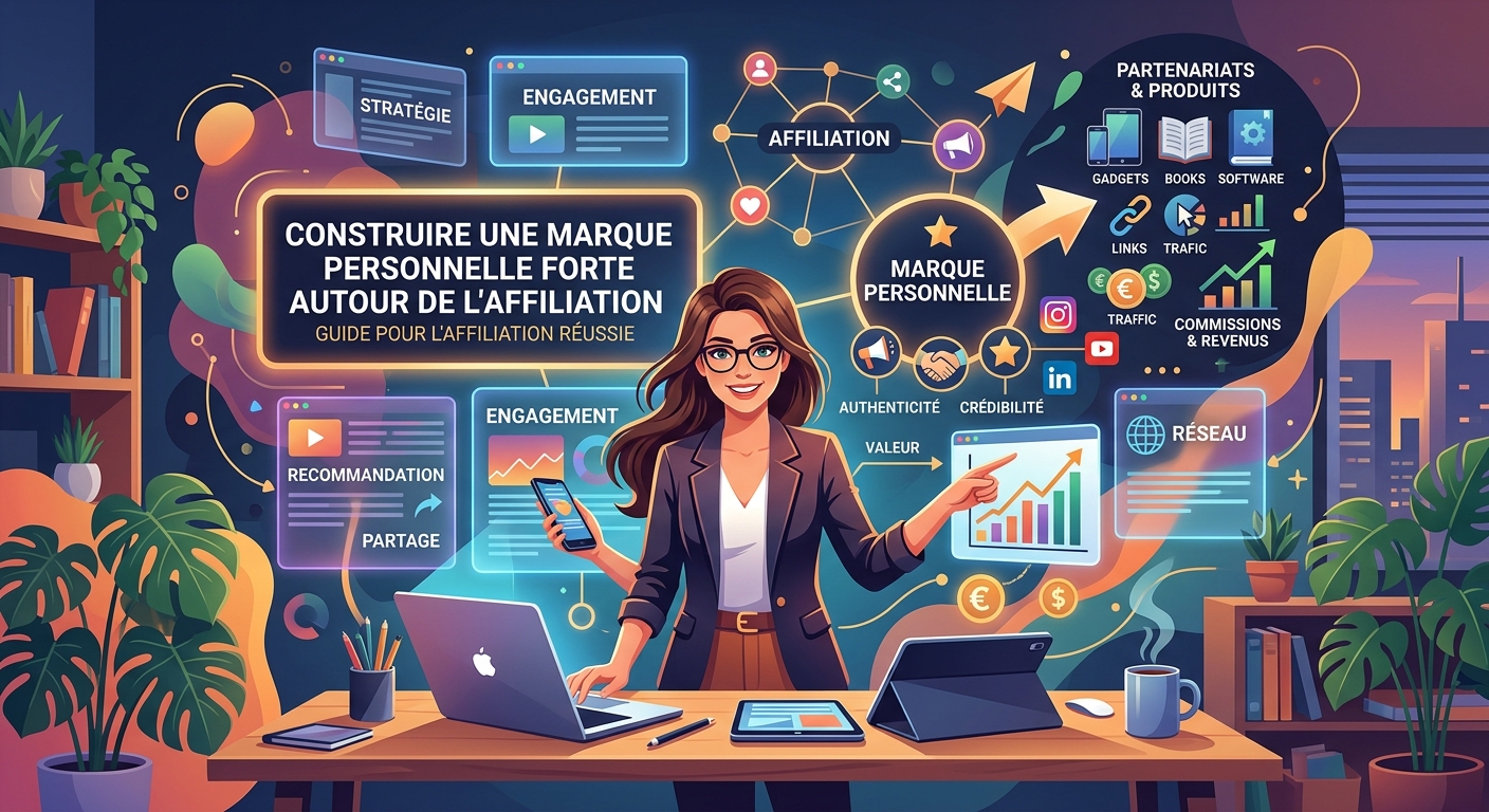 Comment construire une marque personnelle forte autour de l’affiliation.