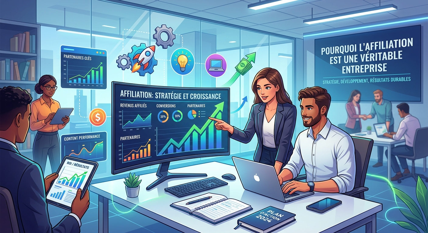 Pourquoi vous devez traiter l’affiliation comme une véritable entreprise.